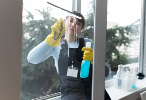 Nettoyage de vitres intérieures et extérieures à Chevry